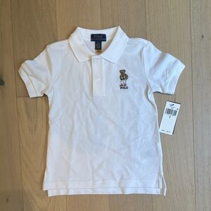 Polo by Ralph Lauren White Polo Shirt Classic Design